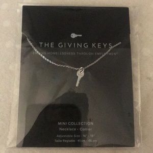 The Giving keys necklace